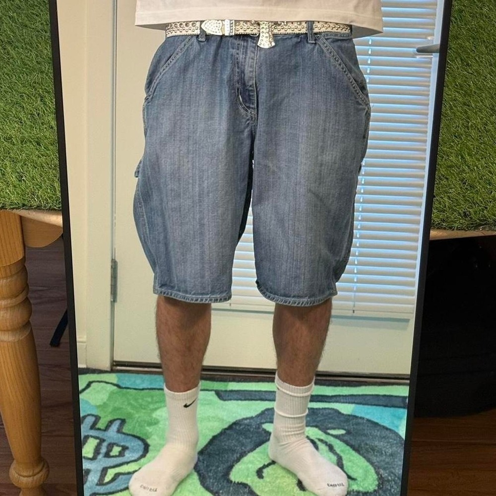 Y2K Old Navy Baggy Cargo Jorts W36